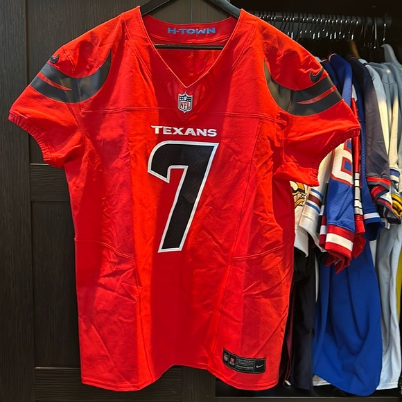 C.J. Stroud Houston Texans Nike Alternate Vapor F.U.S.E. Elite Jersey - Red - Picture 1 of 7